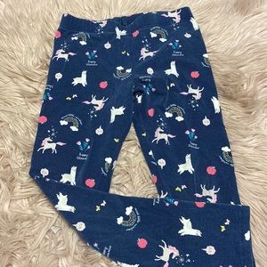 Girls Llama & Unicorn Legging